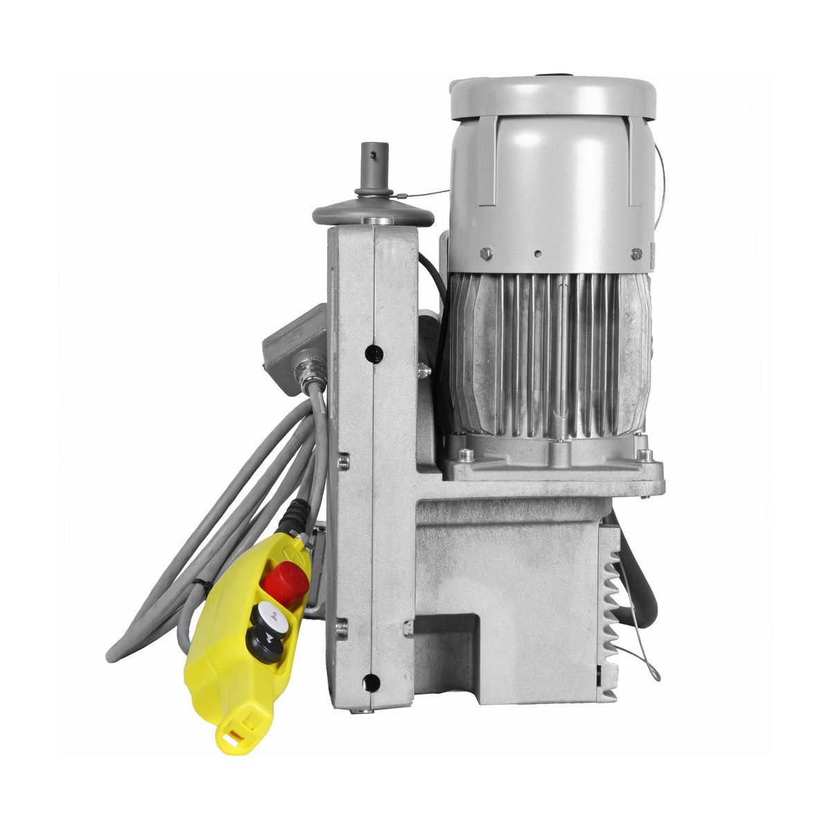1 tonne Tirak traction hoist with pendant control and blok stop